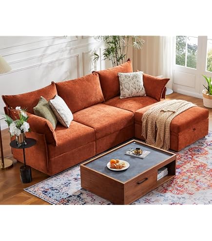 Amazon.com: ZX Design 8 Seater U-Shaped Sectional Couches with